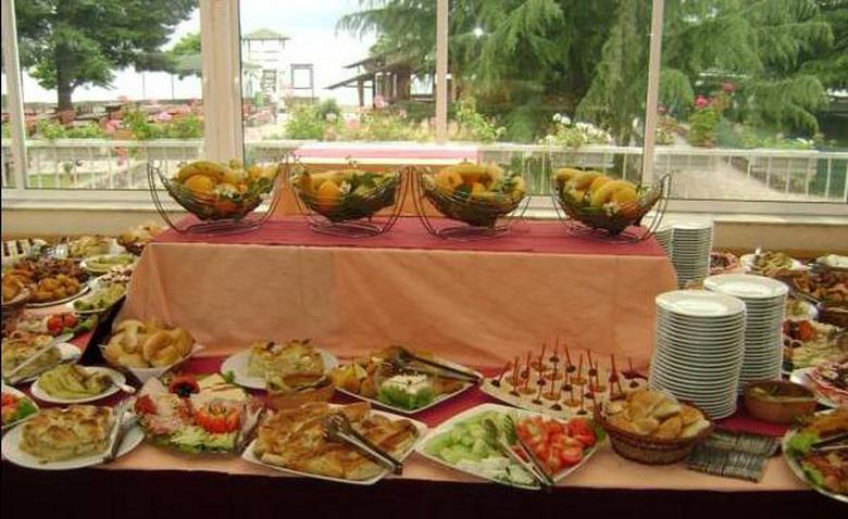 Hotel Slavija Spektar Ohrid Restaurant foto